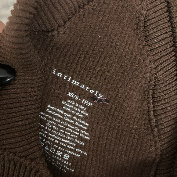 Free People All Day Rib Triangle Bralette - Picture 2 of 2